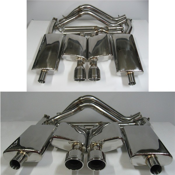 ★ 2005y-2008y ダッジ マグナム 6.1L SRT8 CROSS SUS304 オールステンレス マフラー エンボスロゴ CREX-C31S8BL-M6 特価品拍卖