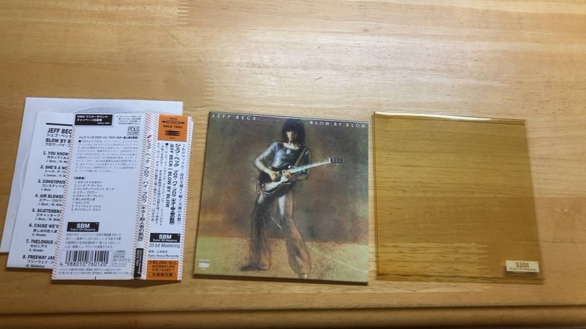 Jeff Beck Blow by Blow 国内盤CD 紙ジャケット ジェフ・ベック ブロウバイブロウ ギター殺人者の凱旋拍卖