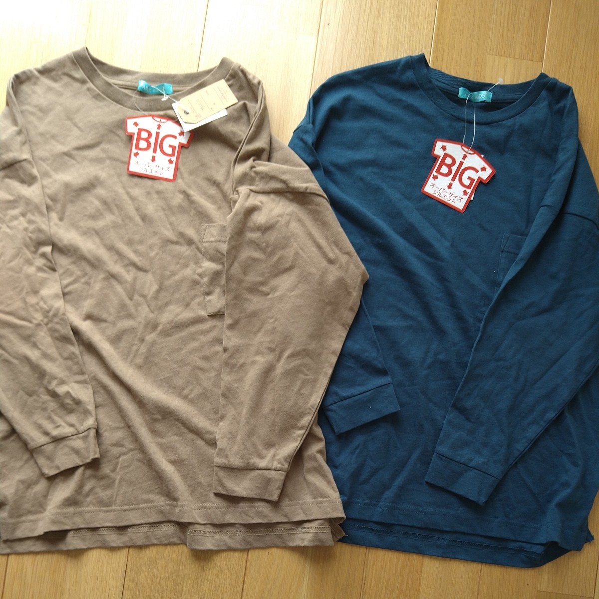 ロンT 140から150 2枚セット 綿100拍卖