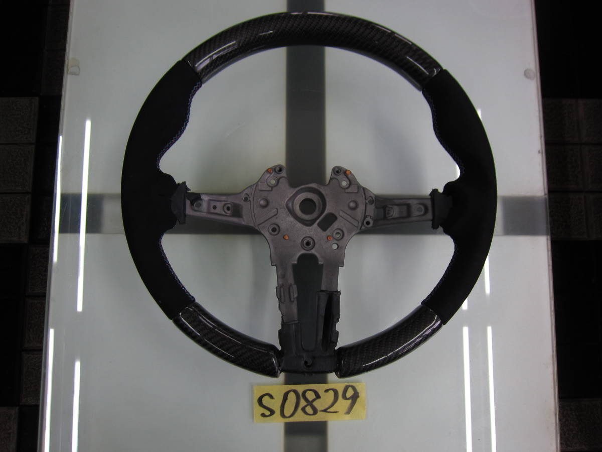BMW 4シリーズ F32 Mスポーツ 純正 ステアリング ホイール ハンドル カーボンファイバー 1551-SWA1 S0829 拍卖