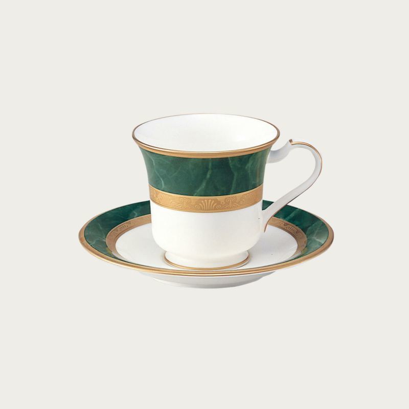 ノリタケ! ☆フィッツジェラルド・アメリカン碗皿☆ 新品 コーヒー 紅茶 ミルク ラテ エスプレッソ 茶器 ギフト拍卖