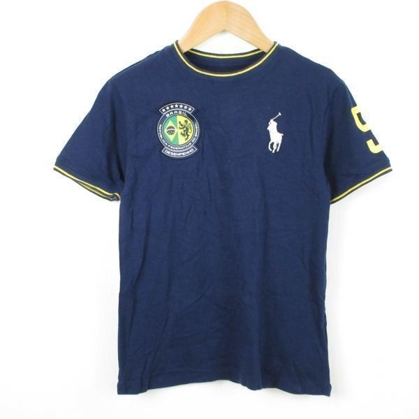 POLO RALPH LAUREN 子供服 ブラジル Tシャツ size8/ラルフローレン 0705拍卖