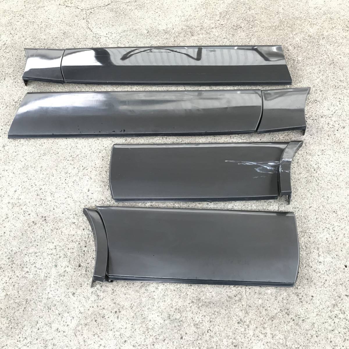 希少 JZS147 前期 14 アリスト 後期 純正 フェンダー ドア パネル ドア プロテクターモール 一台分 カラー6N9 即決/即納拍卖