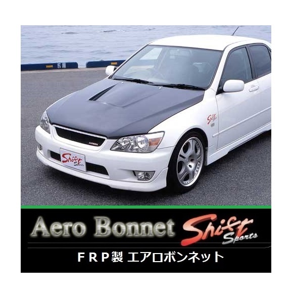 ●Shift sports アルテッツァ SXE10/GXE10 FRPエアロボンネット 拍卖