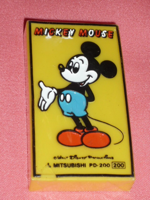 激レア!レトロ ディズニー ミッキーマウス ケシゴム 消しゴム☆拍卖