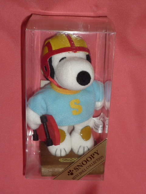 激レア!レトロ 2000年 スヌーピー ミニドールシリーズ ぬいぐるみ①スケートボード拍卖
