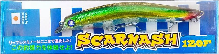 即売!☆BlueBlue ブルーブルースカーナッシュ120F【ゴールドサバ】拍卖