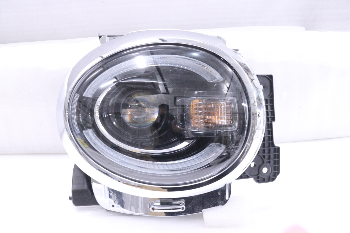 33-868★美品★LED MX91S ワゴンRスマイルハイブリッド★右ヘッドライト STANLEY W6079 打刻:TL ASSY ブラック 純正★スズキ (KK)拍卖