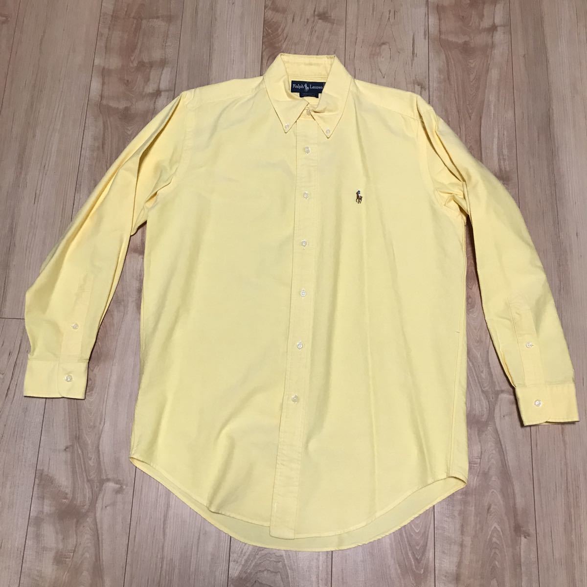 Ralph Lauren ラルフローレン ボタンダウンシャツ 黄色拍卖