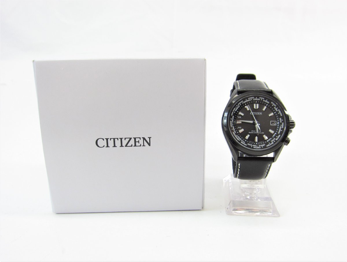 CITIZEN シチズン 電波ソーラー CB0225-14E エコドライブ ウォッチ 腕時計 ∠UA9732拍卖