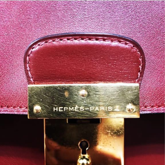 必見! 激レア !【 HERMES 】本物鑑定済!エルメス キリウスドゥ ブリーフケース 1994年製 ミスプリント! まず出てきません!自慢の逸品。拍卖