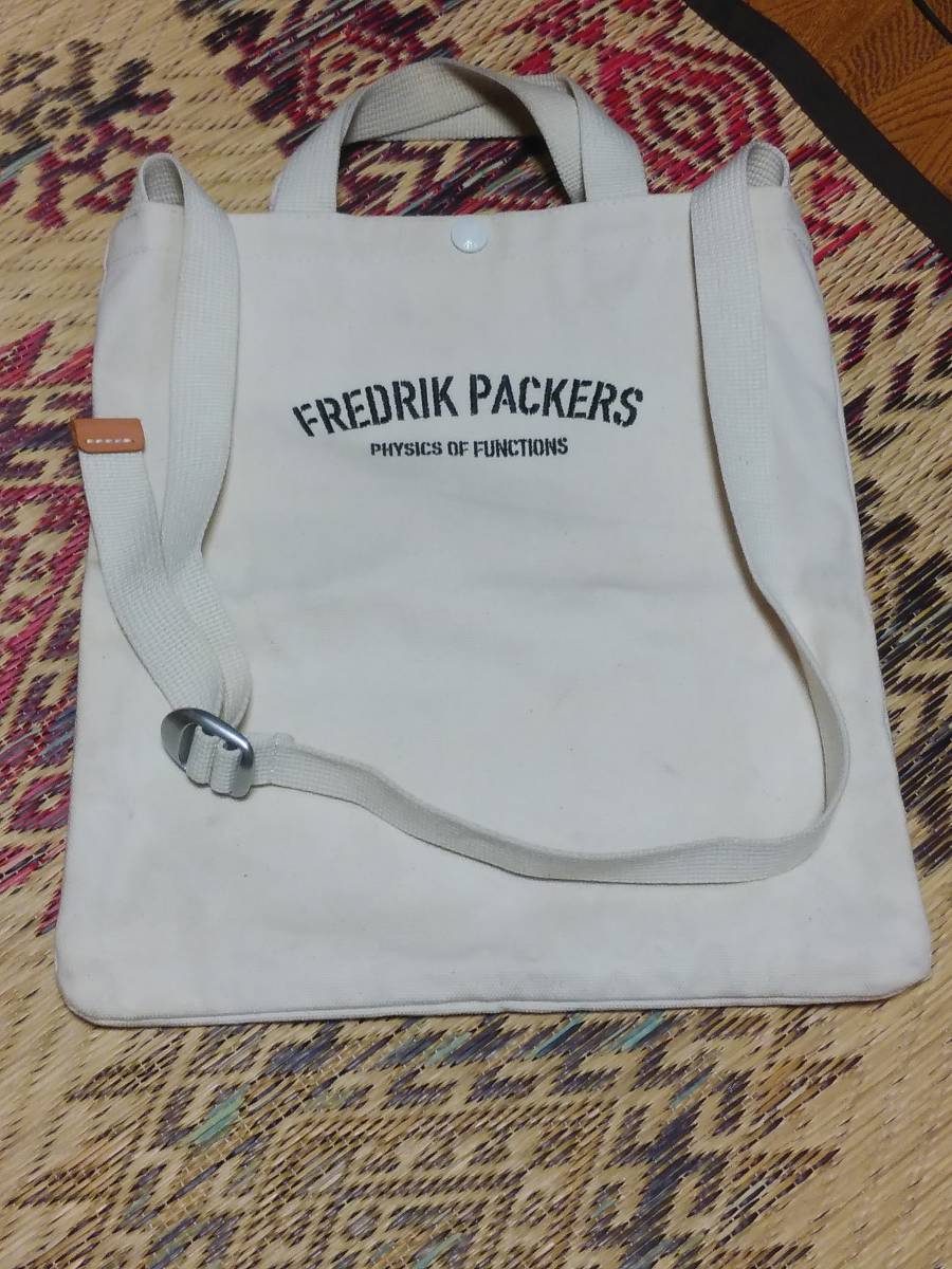 WEB限定 フレドリックパッカーズ  fredrik packers  SC キャンバス 2WAYバッグ拍卖