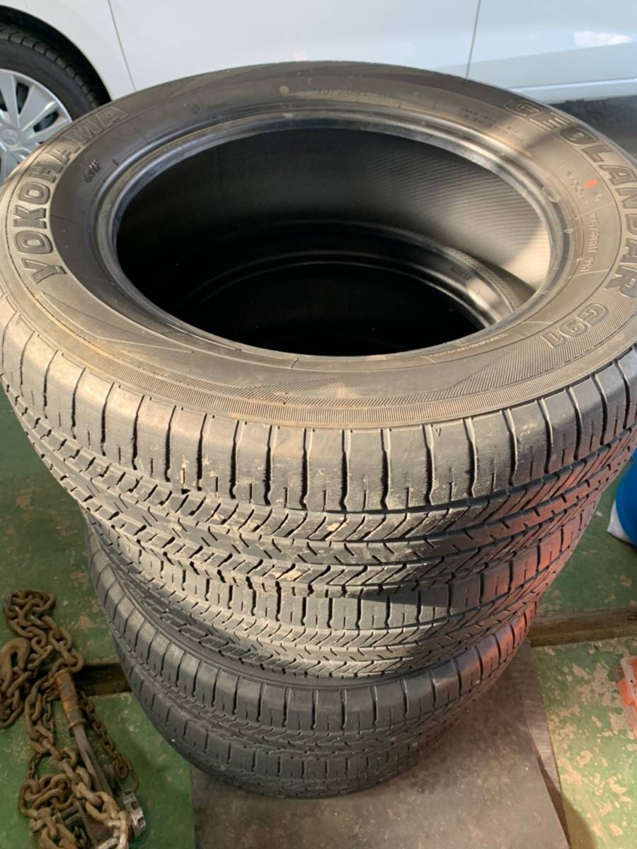 Y881 225/60R17 YOKOHAMA ヨコハマ 2018年 4本セット拍卖