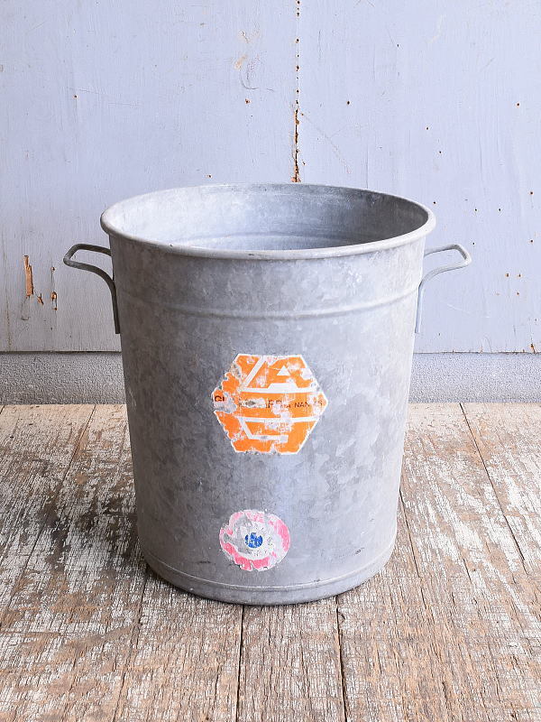 フレンチ アンティーク ブリキ ウォッシングタブ ガーデニング 11555拍卖