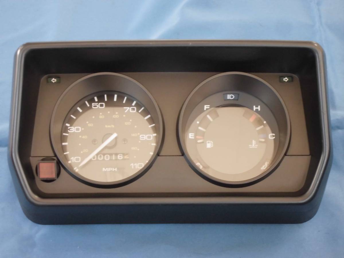 当時物 ローバー・ミニ1.3 スプライト マイル表示(並行輸入車)純正2連メーター USED品拍卖