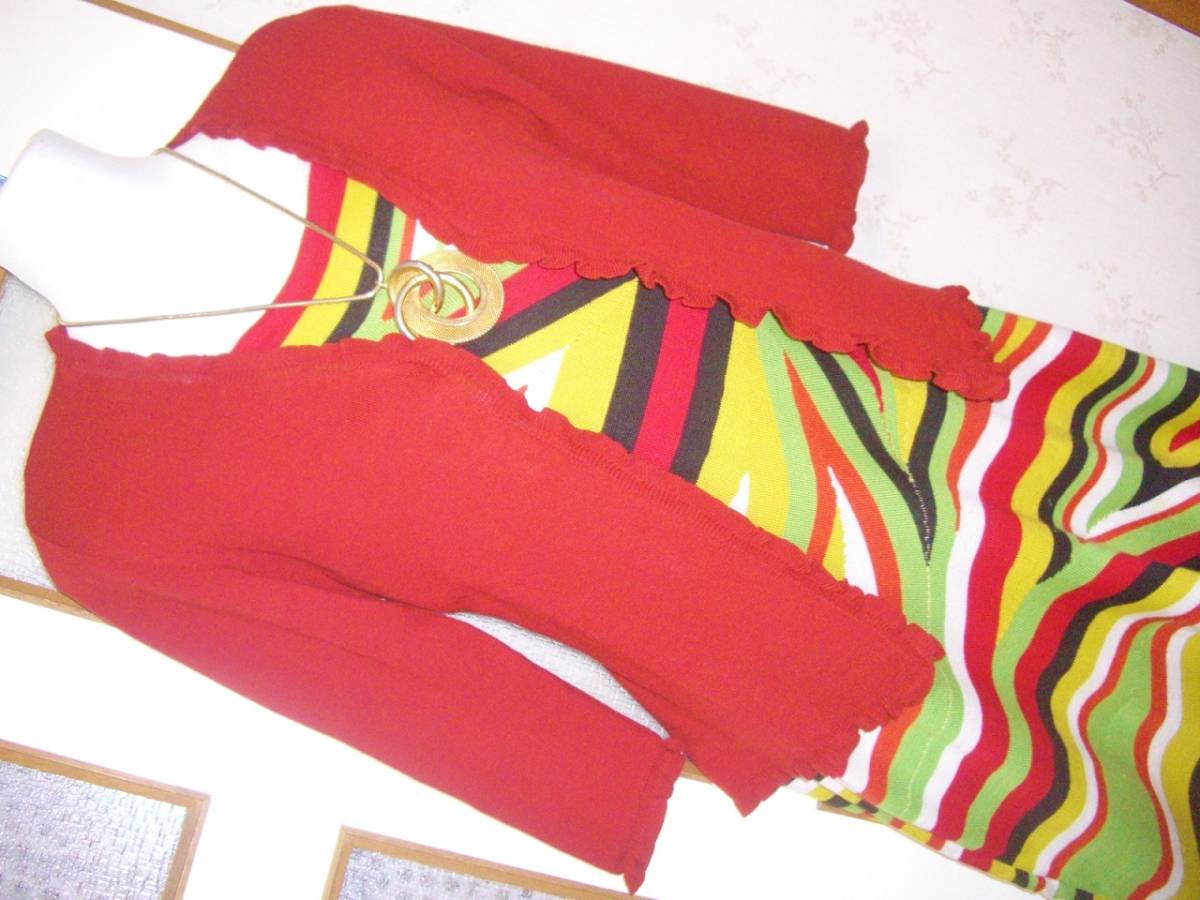 35,640円★手洗可★シビラ★ゆったり~伸縮+薄手★ワンピース 華やかチュニック拍卖