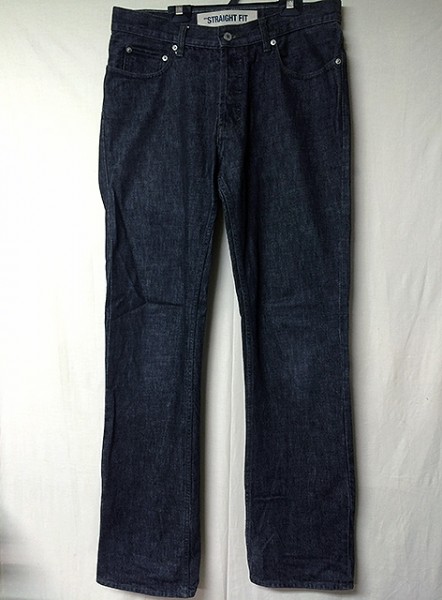 GAP ギャップ STRAIGHT FIT ブラックデニム◆W33拍卖