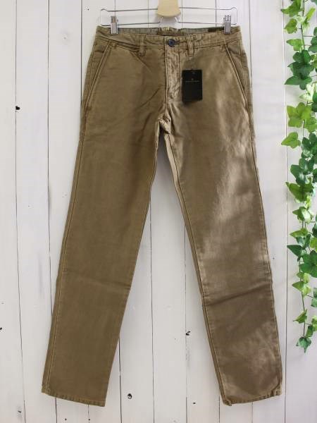 新品*nano universe ナノユニバース*ヒップアップクールパンタローニパンツ XL ベージュ*拍卖