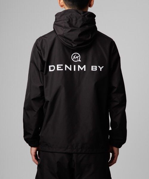 新品未使用VFJ1032サイズL日本製Made in Japan【DENIM BY VANQUISH & FRAGMENT アイコンロゴプリントジップアップブルゾン】藤原ヒロシ紳士拍卖