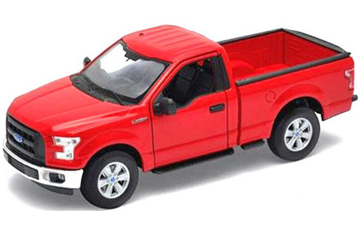 ■即決WELLY 1/24【フォード F150 2015 レギュラー キャブ (レッド)拍卖