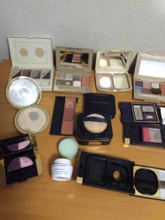 エスティローダーの化粧品 チークアイシャドウ保湿クリームなど12点拍卖