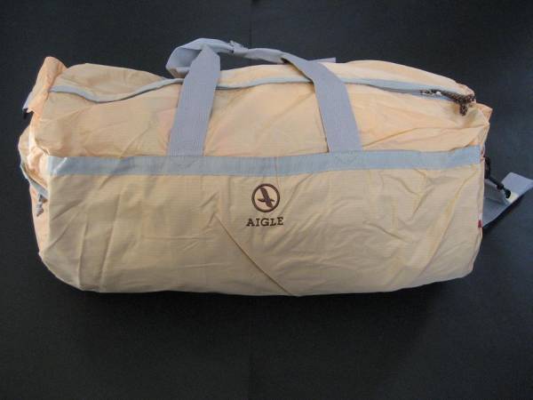 新品!AIGLE(エーグル)ボストンバッグ■オレンジ系■小120拍卖