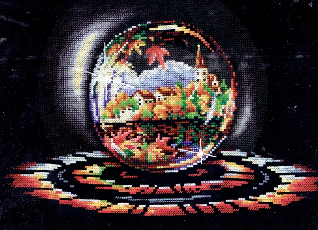 MAKE YOUR OWN HANDSクロスステッチキット Autumn Dream 秋のきらめき ♪拍卖