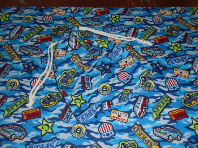 No.142 大判裏付ランチョンマット&巾着 ハンドメイド 40x60 迷彩柄ワッペン 男の子拍卖