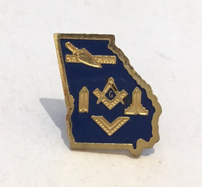 フリーメイソン Gロゴ ピンバッジ 友愛結社 秘密結社 #E17拍卖