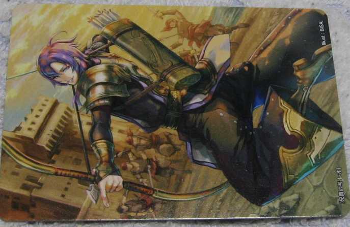 ファイアーエムブレム サイファ スペシャルマーカーカード 兄貴の弓 レオ拍卖