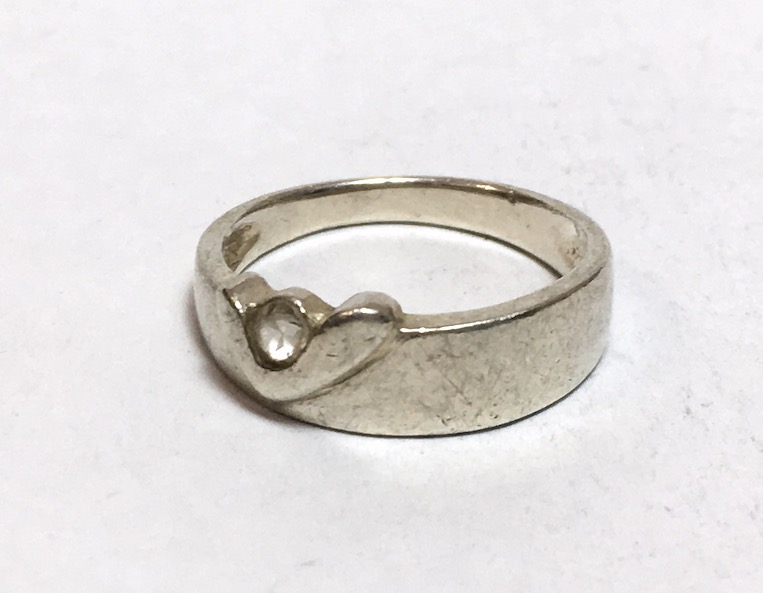 ビンテージ シルバーリング 指輪 シルバー製 16号 #F拍卖