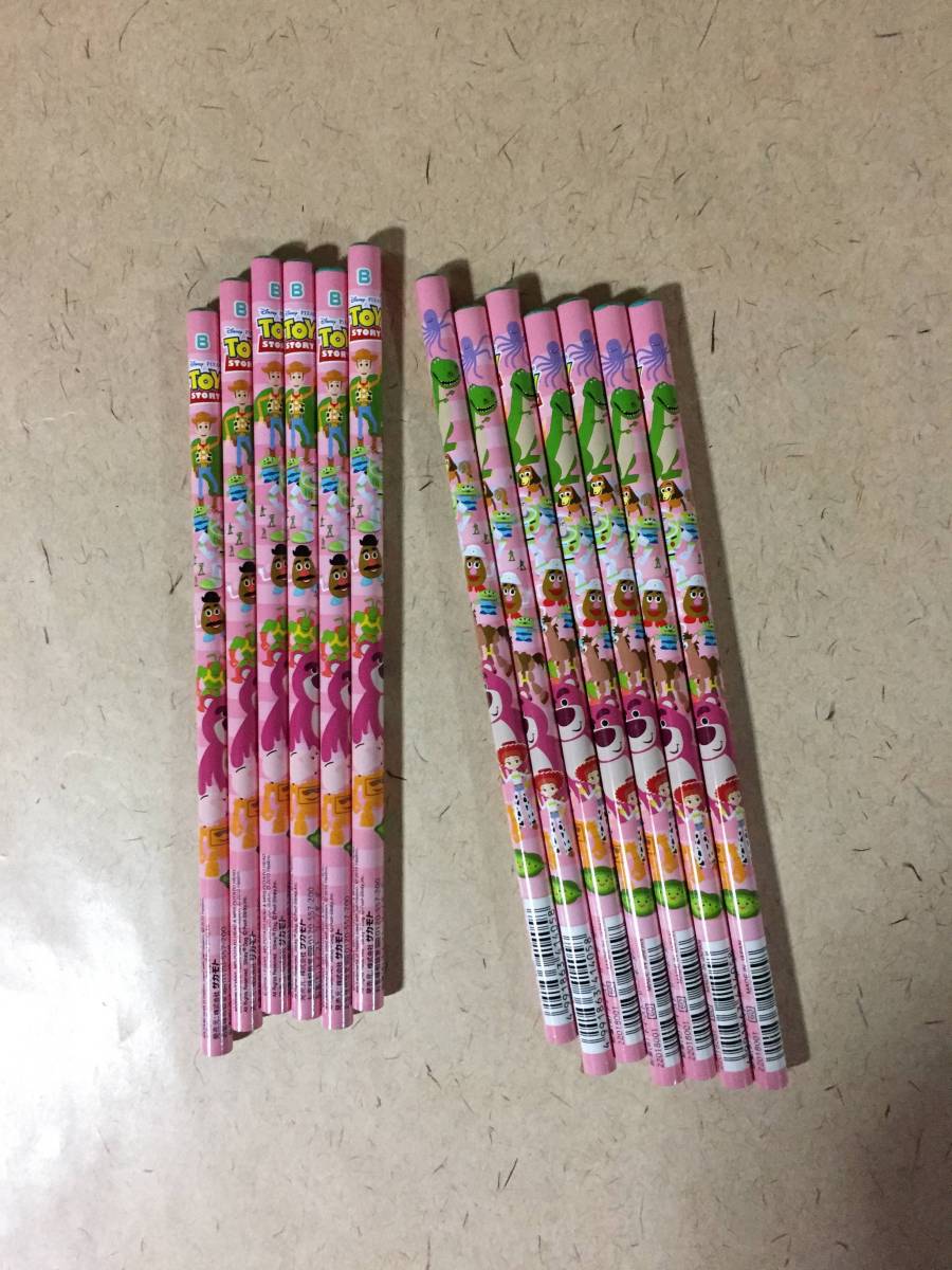 【同梱不可!】【Disney★PIXAR】TOY STORY/トイストーリー★鉛筆★B★13本拍卖