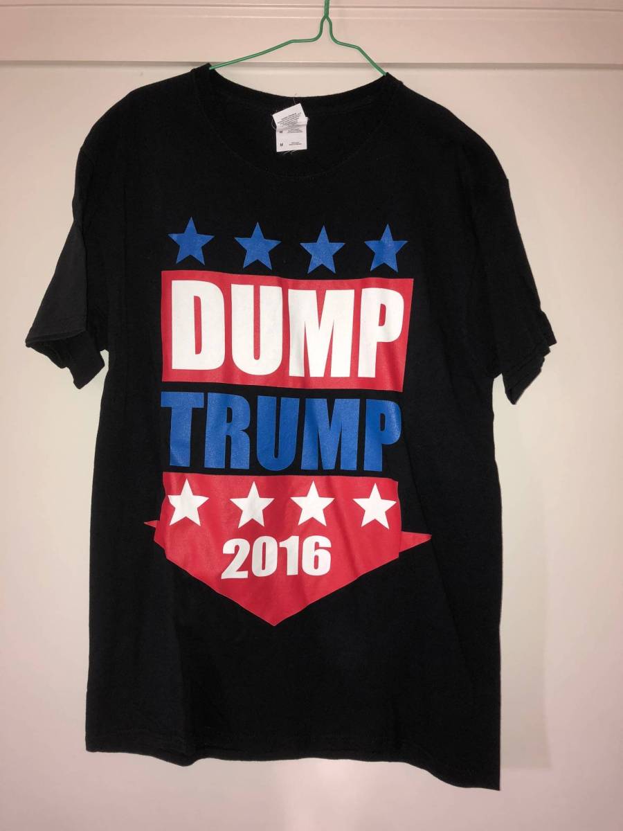 ☆「DUMP TRUMP」Tシャツ拍卖