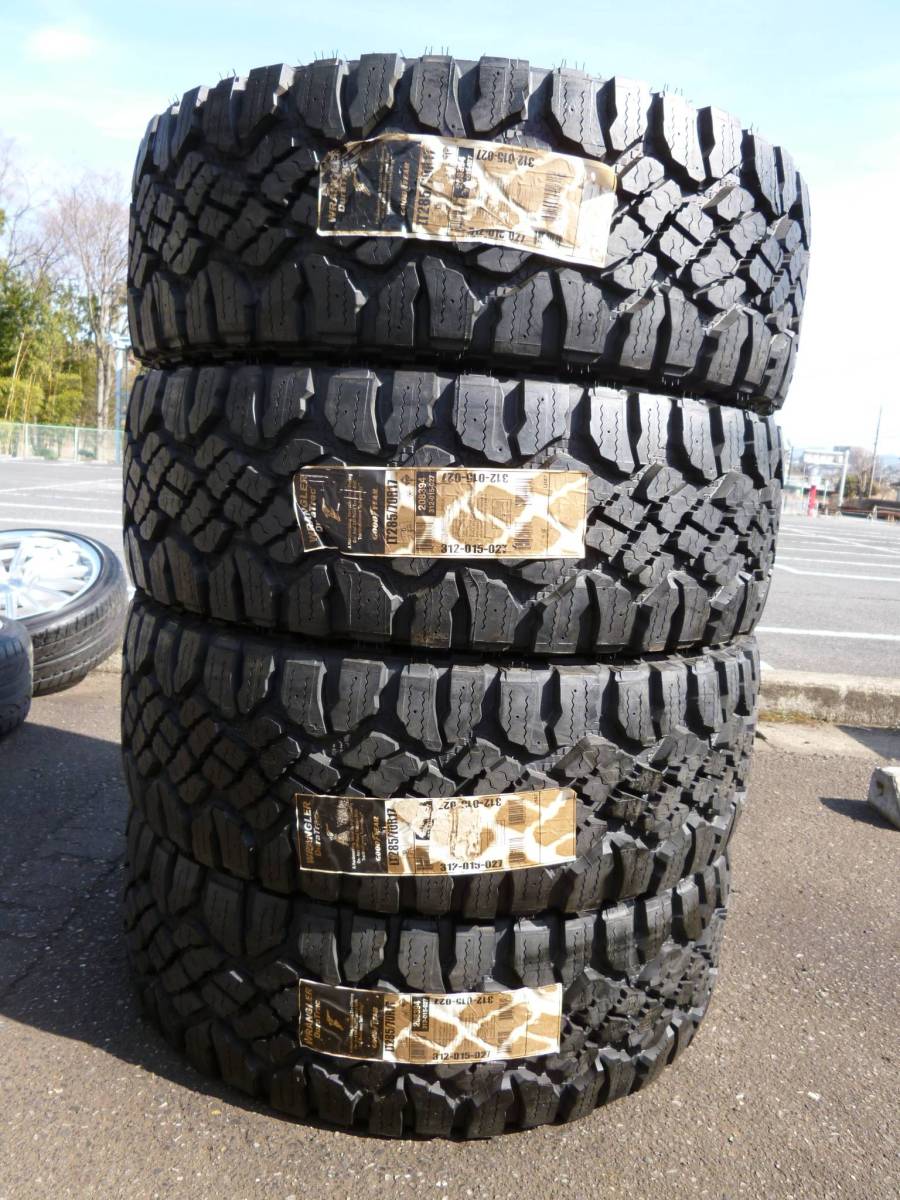グッドイヤー ラングラー デュラトラック 285/70R17 DURATRAC 数量限定 4本セット ホワイトレター拍卖