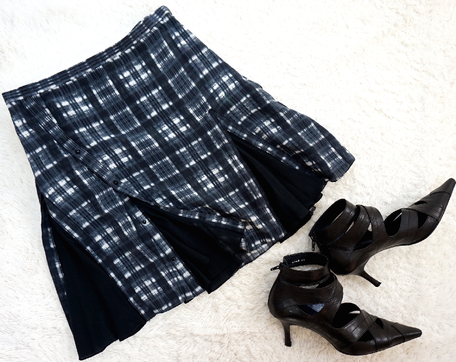 美品 ◆ 3.1 Phillip Lim / フィリップリム シルクオーガンジーレイヤード シフォン フレアースカート拍卖