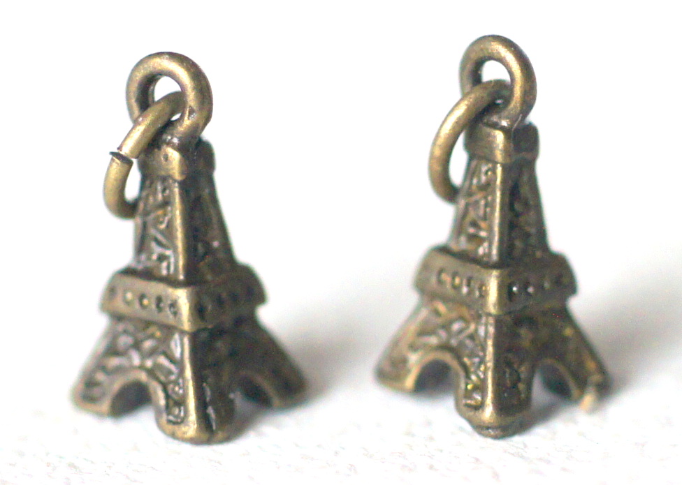 ■即決■ミニミニ エッフェル塔 2個セット・メタルチャーム拍卖