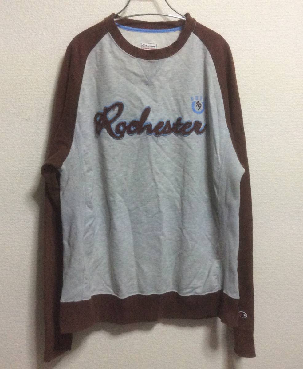 Champion チャンピオン スウェットシャツ トレーナー 長袖 メンズ トップス サイズYO ビックサイズ オシャレ カジュアル拍卖