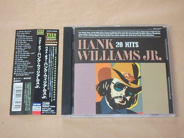 ベスト・オブ・ハンク・ウイリアムスJr. / HANK WILLIAMS Jr. / CD / 帯付き拍卖