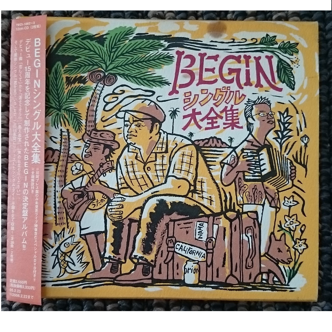 KF  BEGIN ビギン シングル大全集 初回プレス版 2CD+DVD拍卖