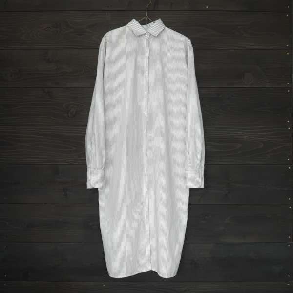 ★URBAN RENEWAL★ストライプワンピース★ホワイト×グレー★M(USサイズ)拍卖