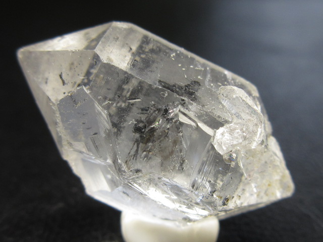 ★四川省★両剣水晶★シチュアン天然水晶原石★ハーキマータイプ・変形キー・貫入・美品★クリスタルポイント/クォーツ/ストーン★S458★拍卖