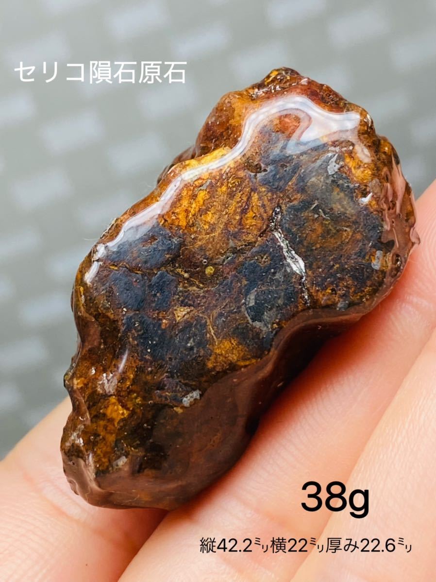 パラサイト隕石 38g 隕石 メテオライト セリコ隕石 希少 宇宙パワー セリコ隕石 高品質隕石 幸運 開運 浄化 仕事運 金運up拍卖