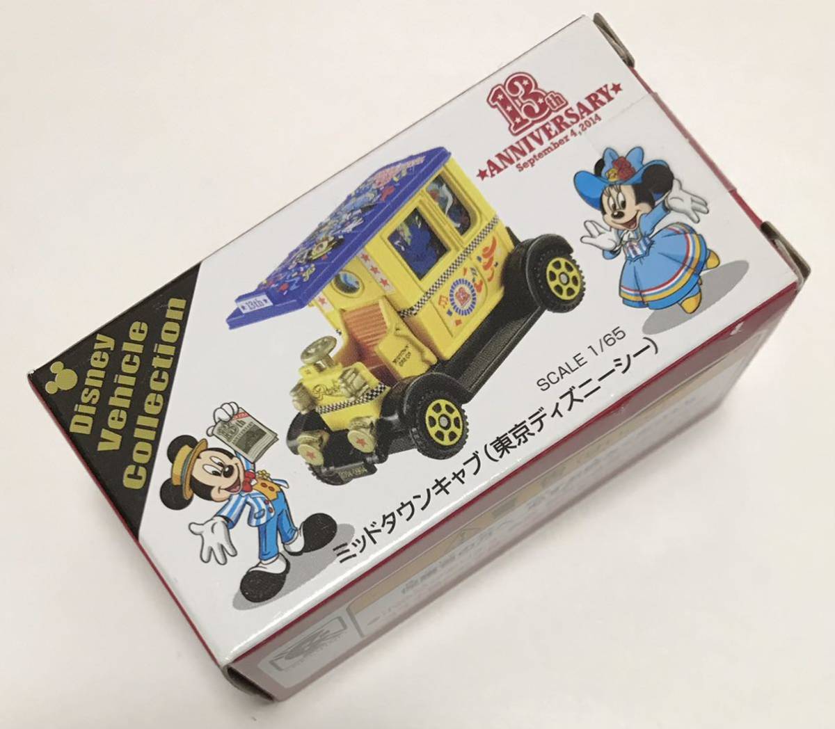 未開封 ミッドタウンキャブ ディズニーシー13周年アニバーサリー ディズニートミカ ディズニーリゾート ディズニーランド TDR拍卖
