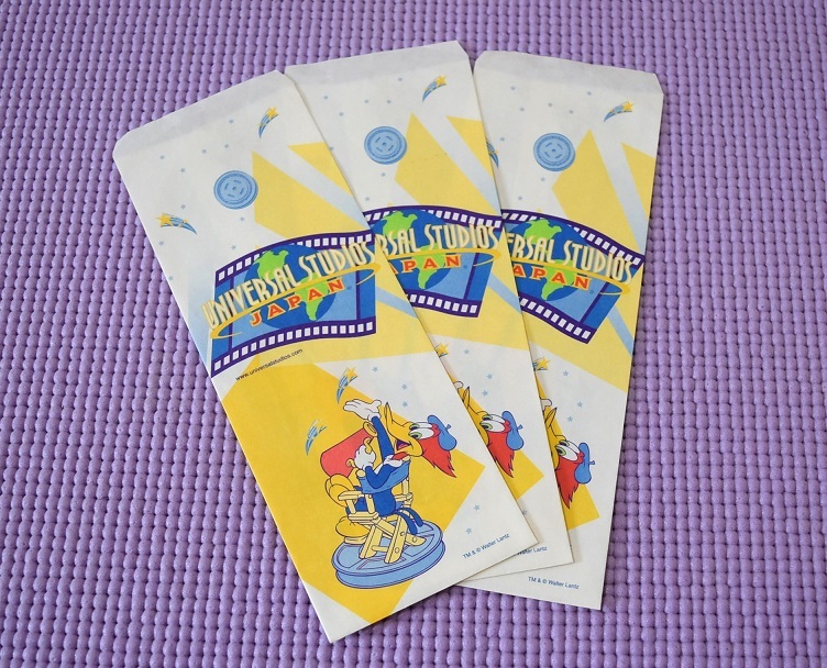 初期!ユニバーサル・スタジオ ジャパン お土産紙袋 ショッパー USJ 拍卖