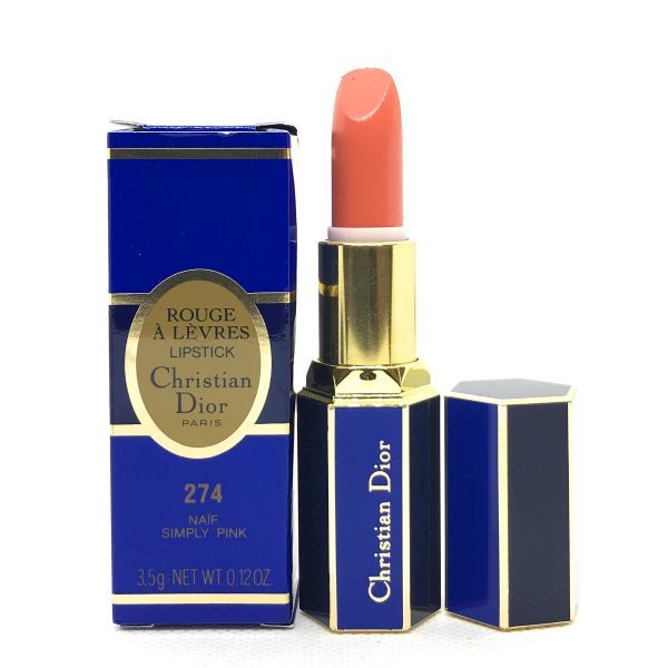 DIOR クリスチャン ディオール ルージュ ア レーヴル #274 シンプリー ピンク 口紅 3.5g ☆未使用品 送料220円拍卖