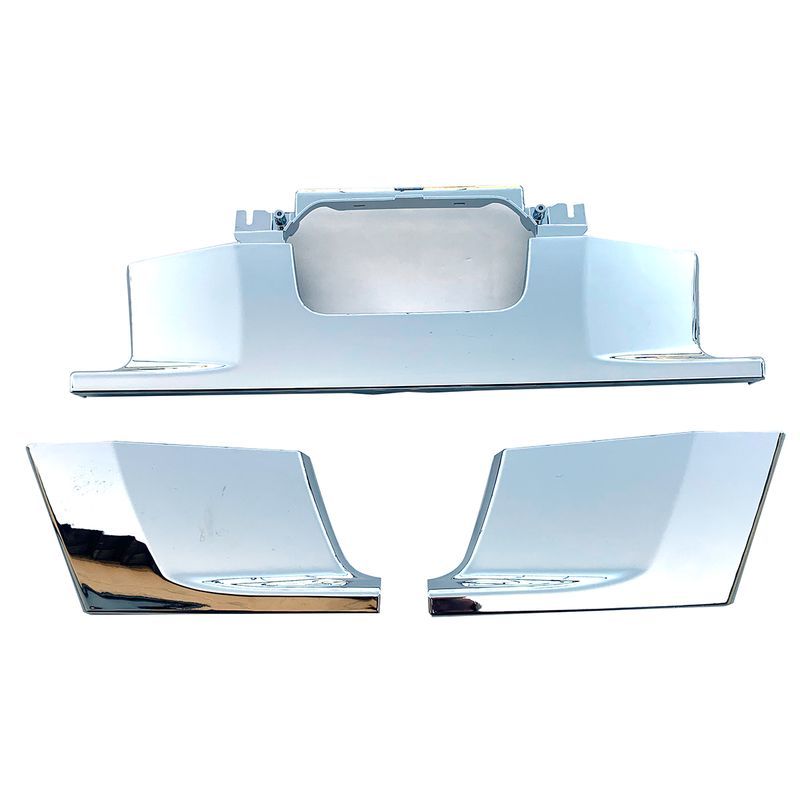 日野 17レンジャー 標準 メッキ バンパーガーニッシュ フロントバンパー メッキパネル 3Pセット 純正交換 JP-ZJW-H010-BP01拍卖