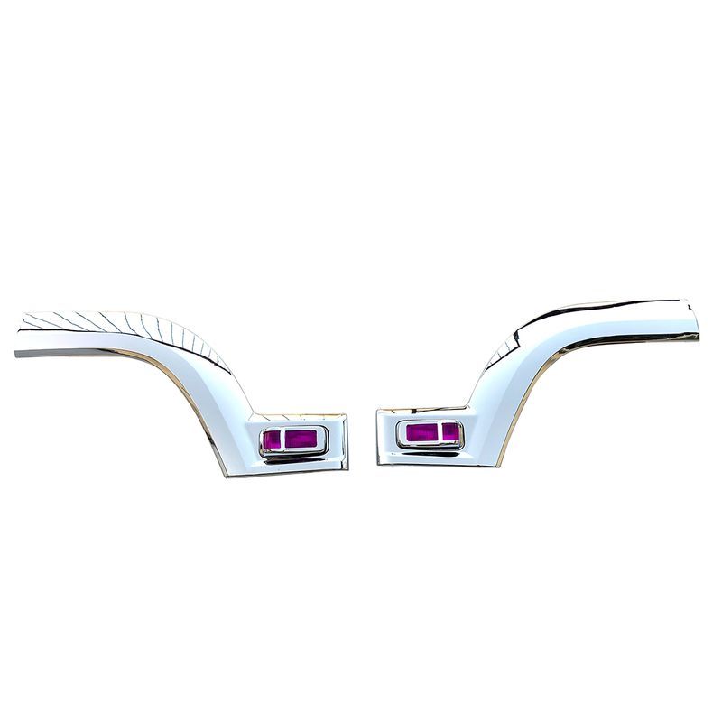 いすゞ 4トン 07 フォワード サイド メッキ フェンダー パネル サイドマーカ ウインカーランプ ハロゲンバルブ WP-T454LR+JP-LP-ELF-PP拍卖