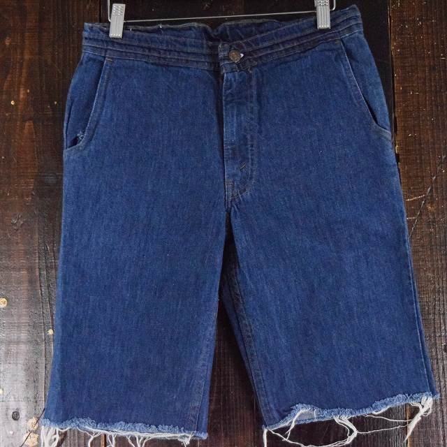 【値下げ対象外】 ビンテージ Levi's カットデニムパンツ リーバイス W30 ウエスト76cm ショートパンツ オレンジタブ 70s 80s 古着拍卖