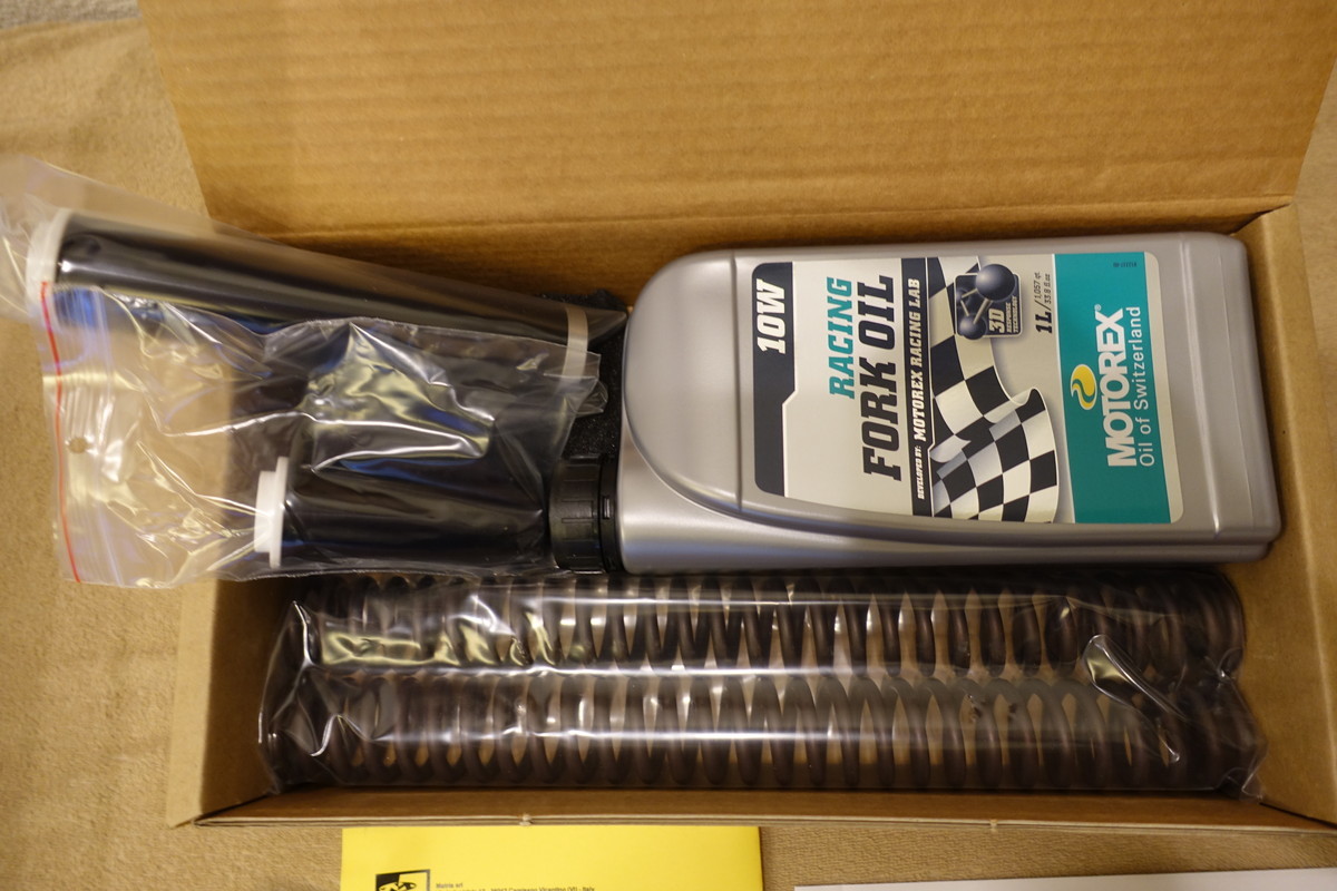 Matris モトグッチ V85 TT (19-21) フロントフォークスプリング FKSキット FM113KS 定価39,600円 マトリス MOTO GUZZI拍卖