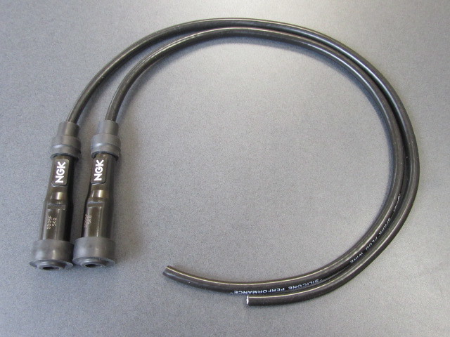 送料無料 SD05F&KJ-57 NGK プラグキャップ+ケーブル 2セット ホンダ ゼルビス/VT250FN プラグ プラグコード拍卖